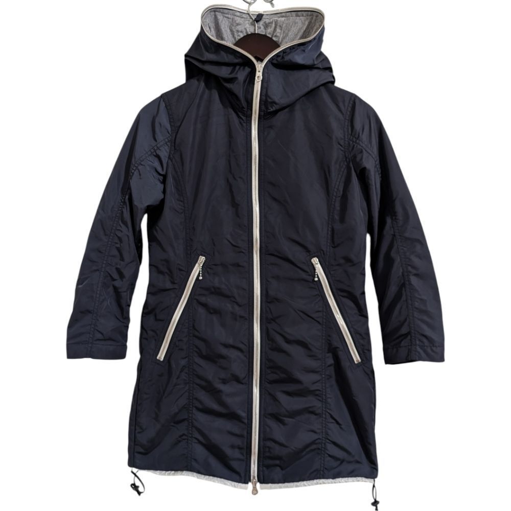 DUVETICA Navy Lightweight Down Jacket | Size 42 | Pure Goose Down